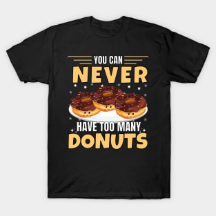 Kawaii You can never have too many donuts T-Shirt